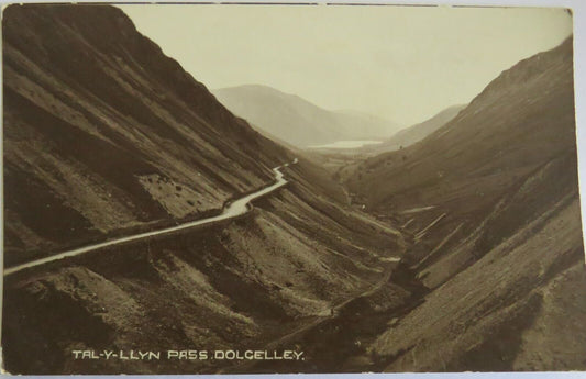 Old Postcard of Tal-Y-Llyn Pass Dolgelley - Ref : 1042