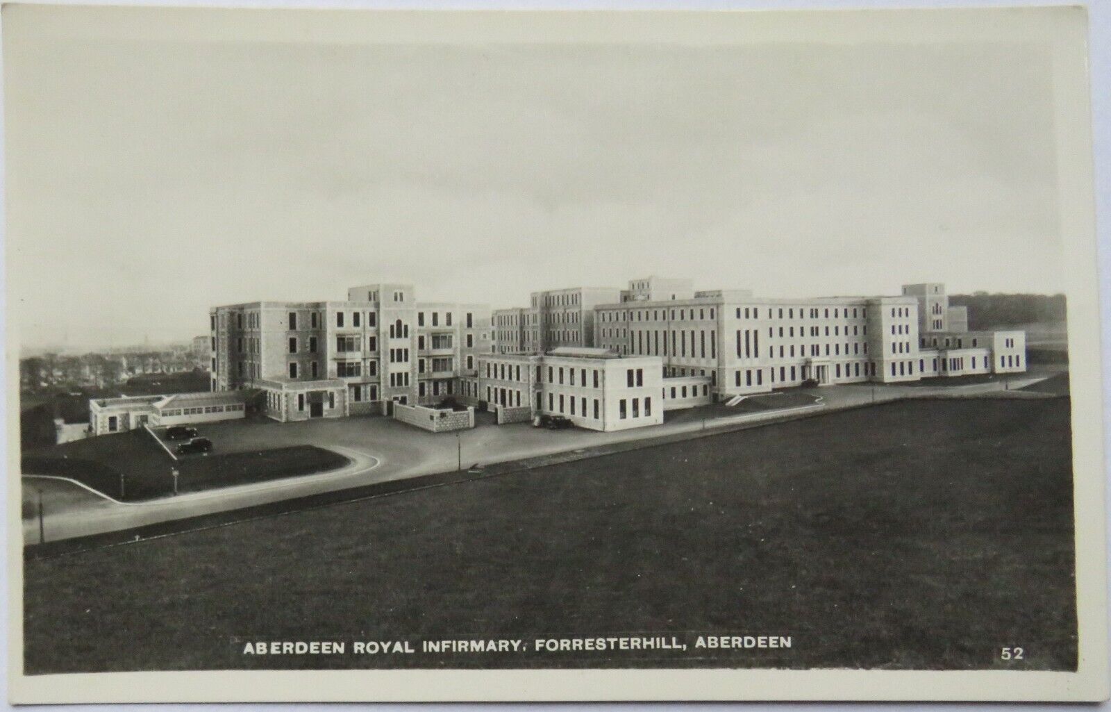 Old Postcard of Aberdeen Royal Infirmary, Forresterhill, Aberdeen