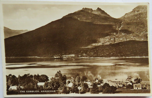 Old Postcard of The Cobbler, Arrochar 1952 - Ref : 1004