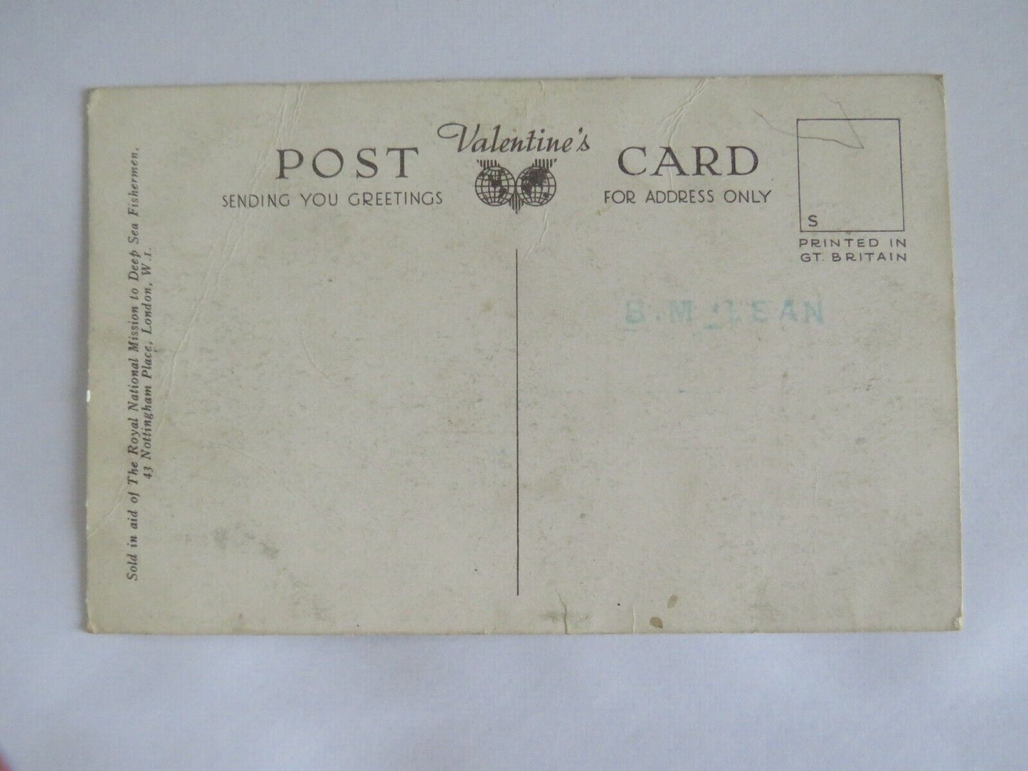 Old Postcard of The Royal National Mission - R.N.M.D.S.F -  Ref : 1022