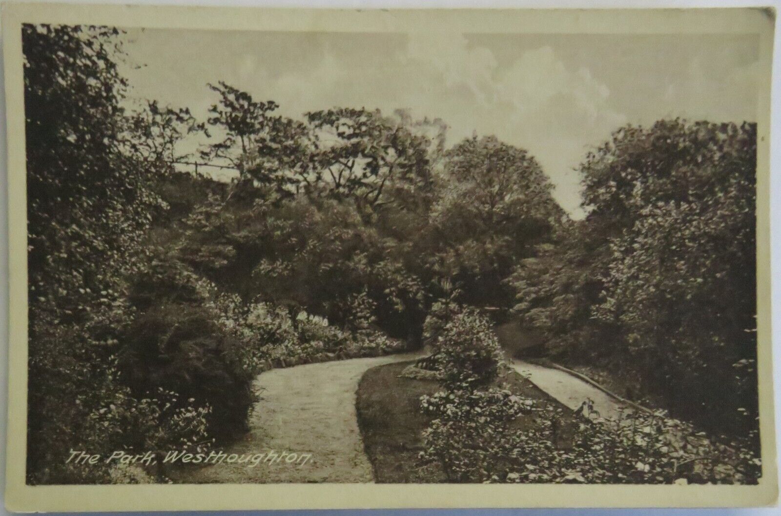 Old Postcard of The Park, Westhoughton - Ref : 1037