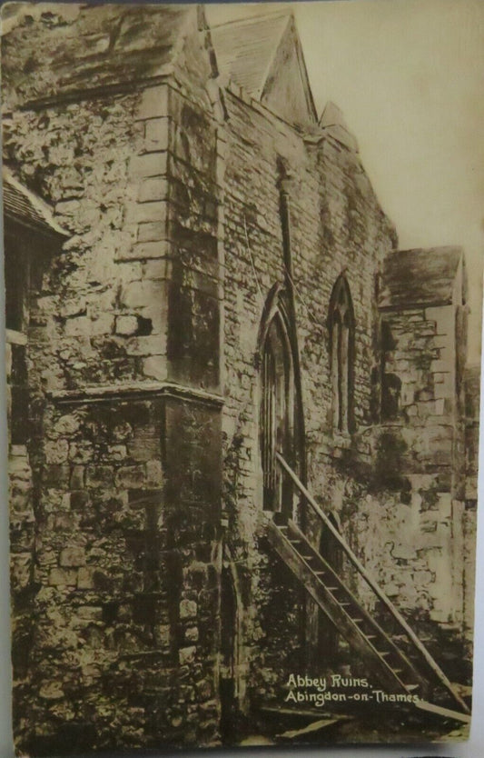 Old Postcard of Abbey Ruins Abingdon-On-Thames - Ref : 1036
