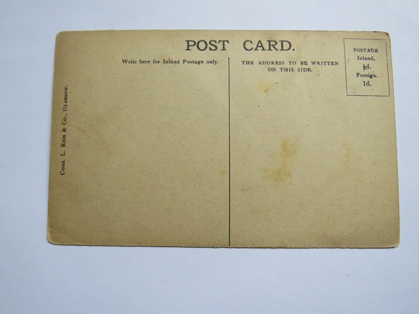 Old Postcard of Broomielaw Wharf, Glasgow - Ref : 1035