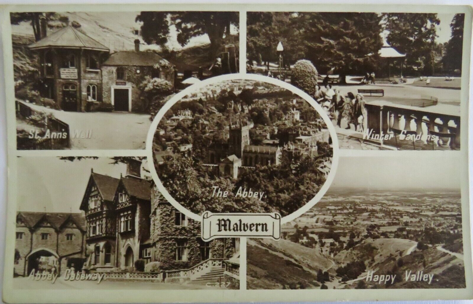 Old Postcard of Malvern   - Ref : 1031