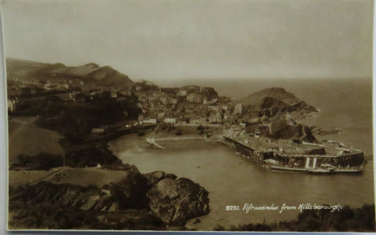 Old Postcard of Ilfracombe From Hillsborough - Ref : 1036