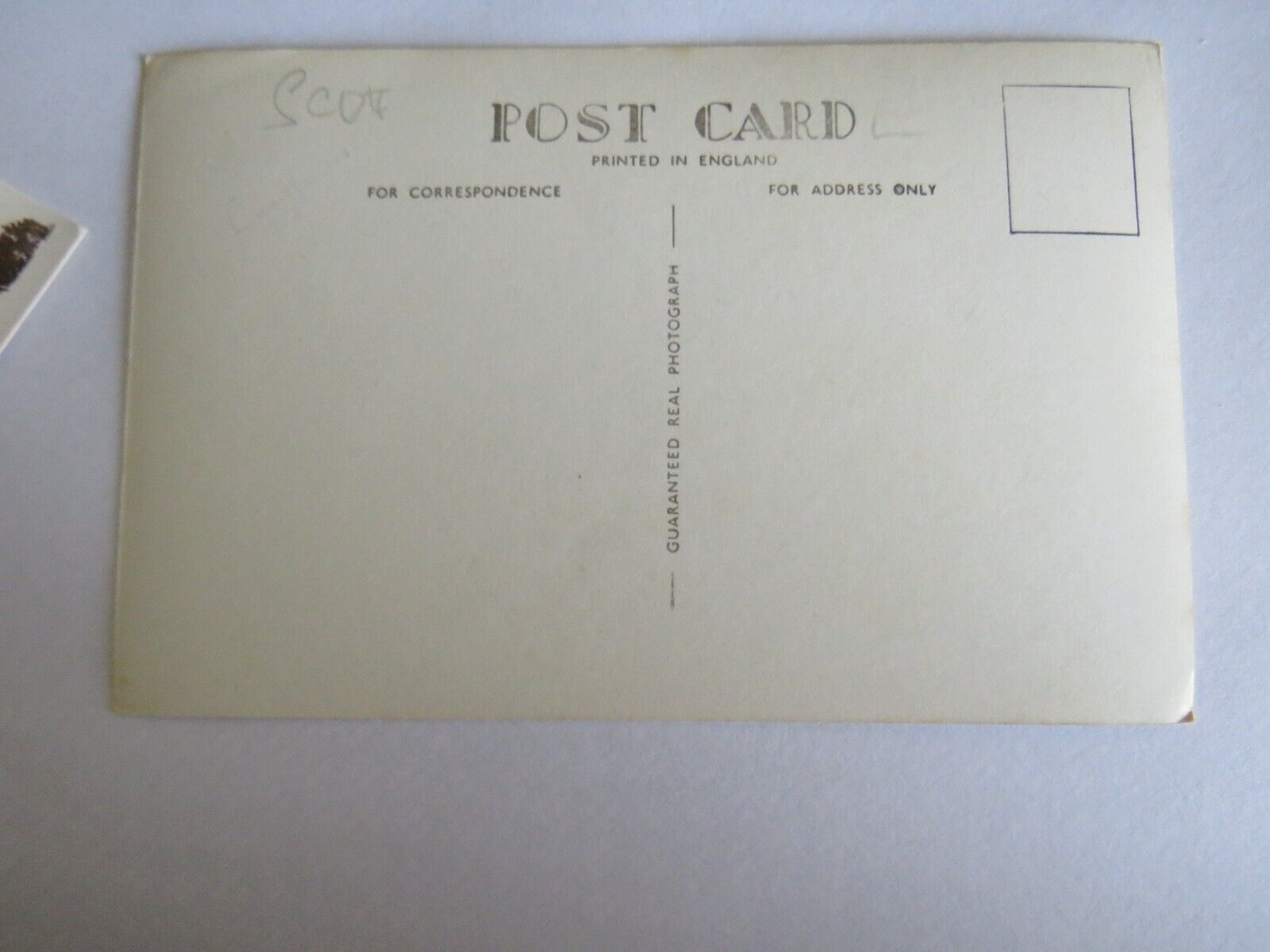 Old Postcard of The Last House In Scotland At John O'Groats  - Ref : 1027