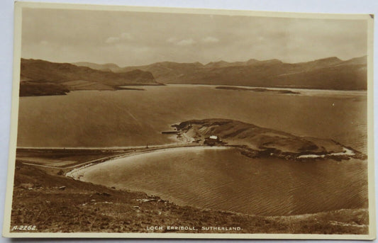 Old Postcard of Loch Erriboll, Sutherland