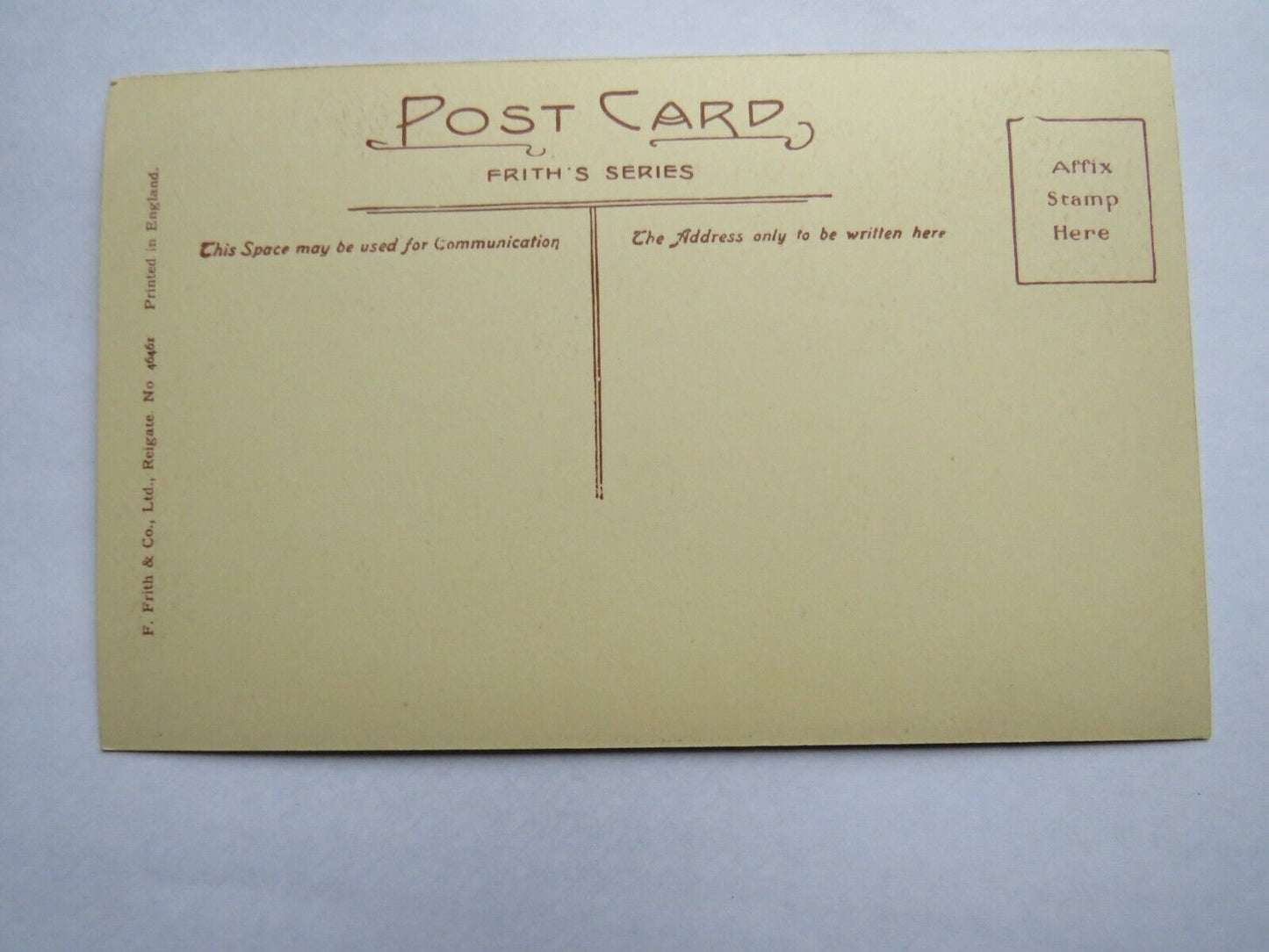 Old Postcard of Bath Abbey, West Front, Unposted