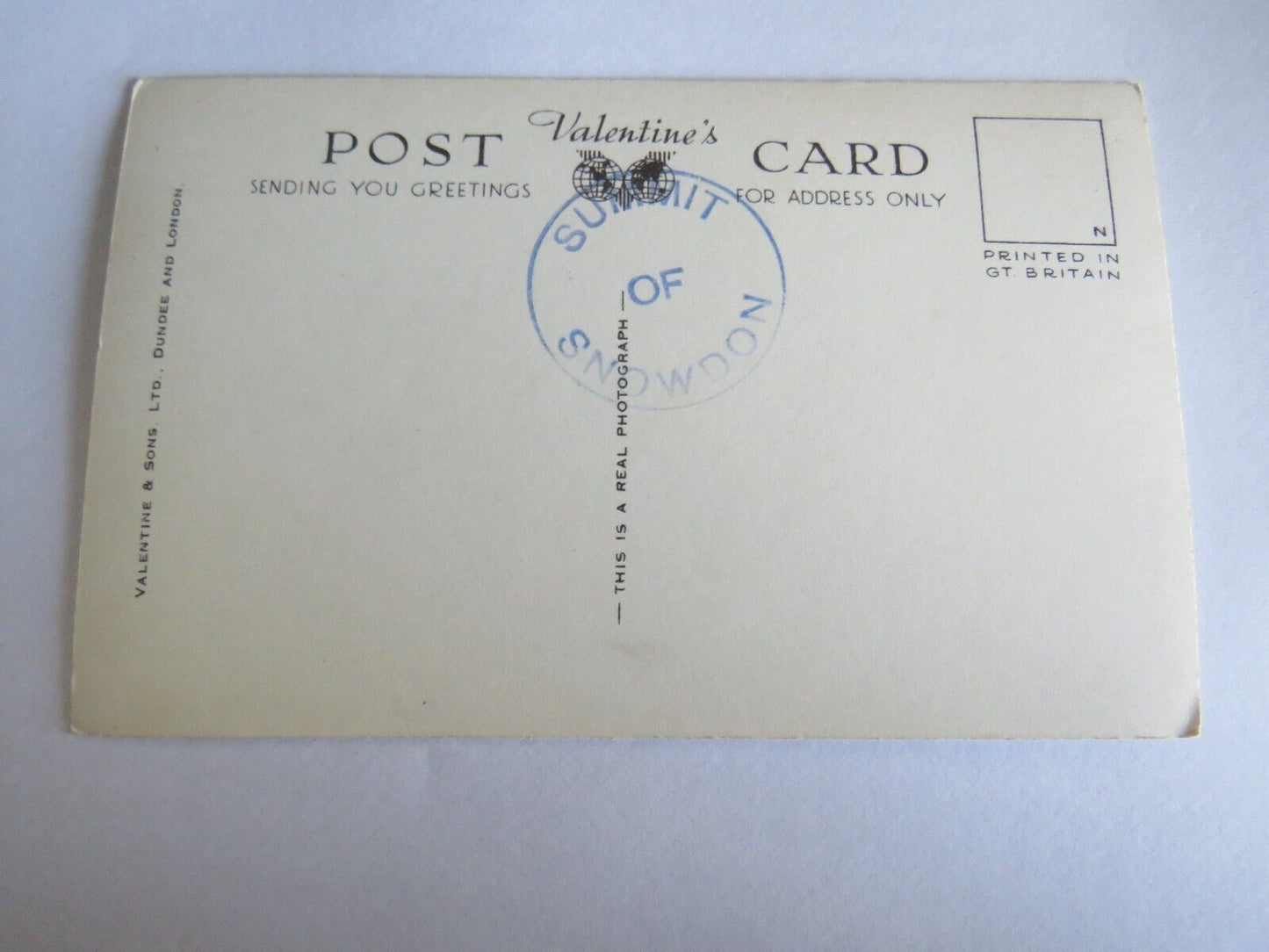 Old Postcard of The Pass, Llanberis - Ref : 1025