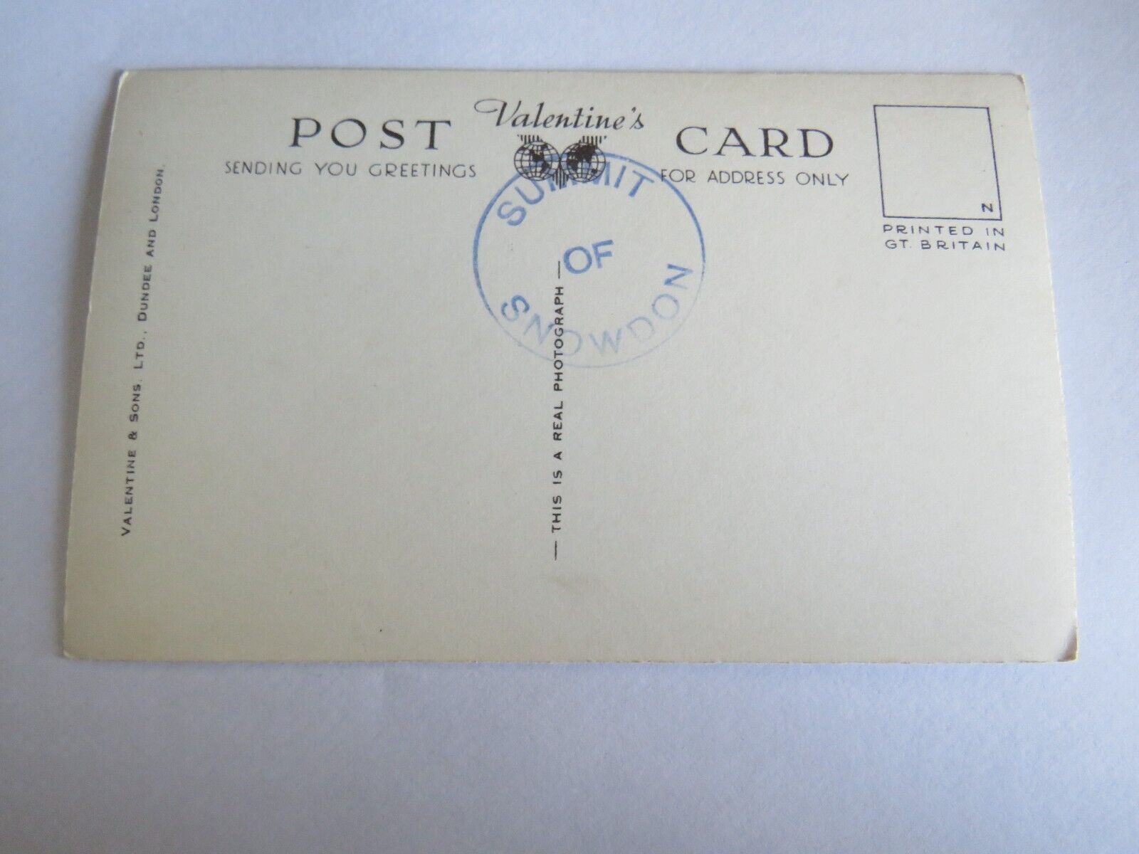 Old Postcard of The Pass, Llanberis - Ref : 1025