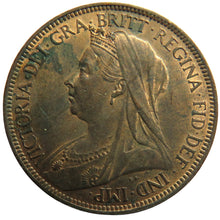 Load image into Gallery viewer, 1899 Queen Victoria Halfpenny Coin In High Grade - Great Britain
