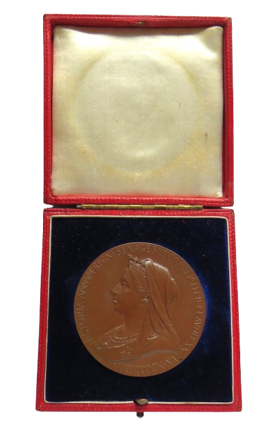 1837-1897 Queen Victoria Diamond Jubilee Large Bronze Medal