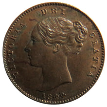 Load image into Gallery viewer, 1844 Queen Victoria Third Farthing Coin In High Grade For Use In Malta
