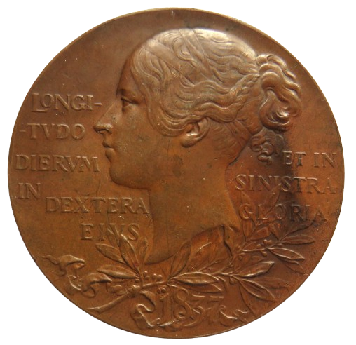 1837-1897 Queen Victoria Diamond Jubilee Large Bronze Medal