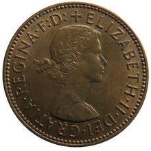 Load image into Gallery viewer, 1956 Queen Elizabeth II Halfpenny Coin In Higher Grade - Great Britain
