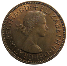 Load image into Gallery viewer, 1955 Queen Elizabeth II Halfpenny Coin In Higher Grade - Great Britain
