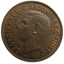 Load image into Gallery viewer, 1950 King George VI Halfpenny Coin In High Grade - Great Britain
