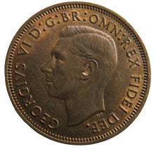 Load image into Gallery viewer, 1950 King George VI Halfpenny Coin In High Grade - Great Britain
