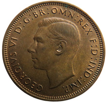 Load image into Gallery viewer, 1948 King George VI Halfpenny Coin In High Grade - Great Britain
