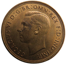 Load image into Gallery viewer, 1939 King George VI Halfpenny Coin In High Grade - Great Britain
