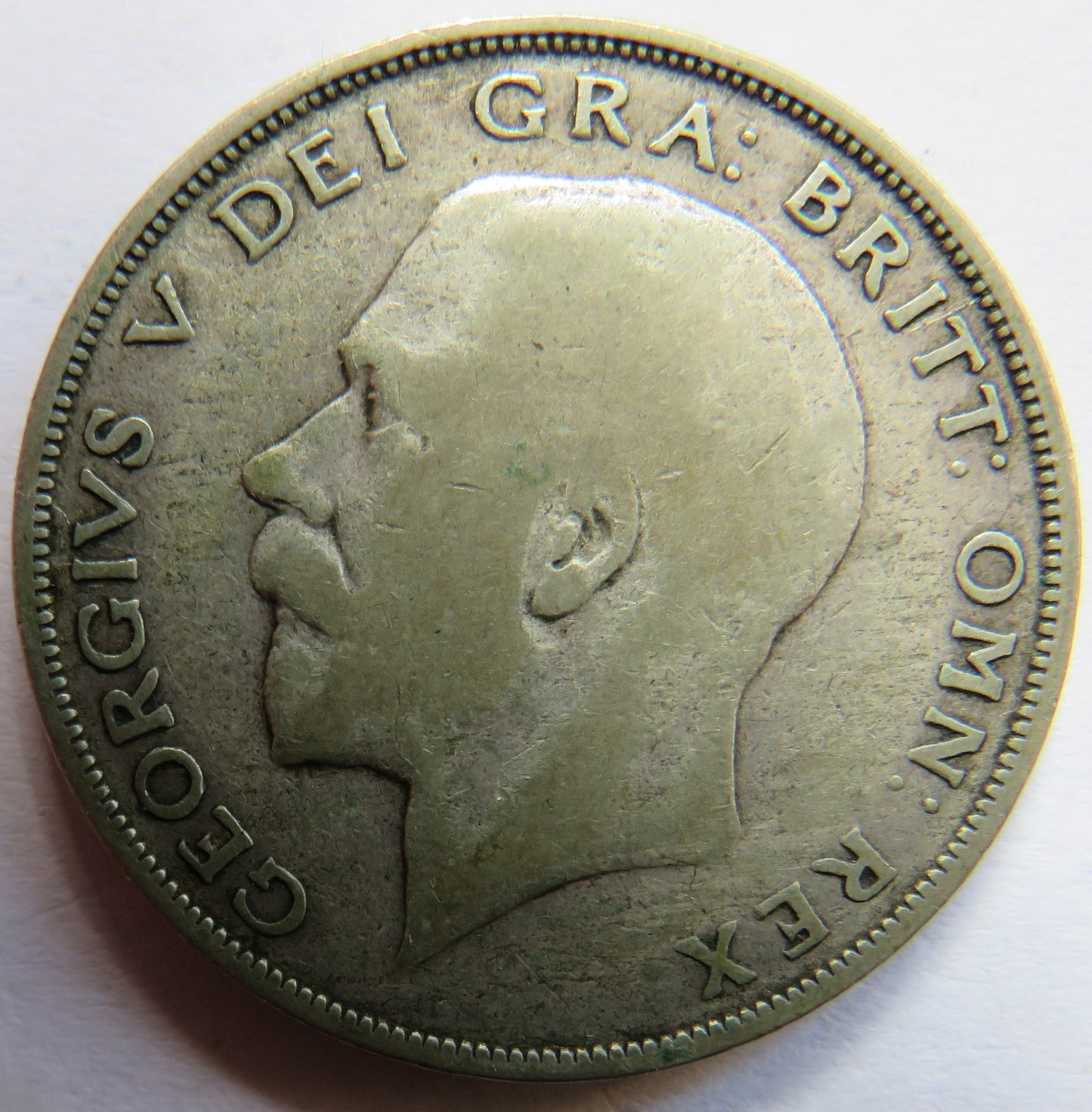 1925 King George V Silver Halfcrown Coin - Scarce Date