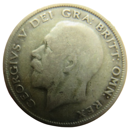 1930 King George V Silver Halfcrown Coin - Scarce Date