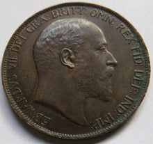 Load image into Gallery viewer, 1902 King Edward VII One Penny Coin In Higher Grade
