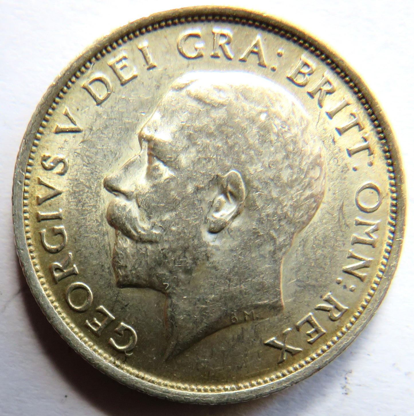 1915 King George V Silver Shilling Coin In Higher Grade - Great Britain