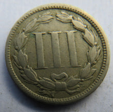 Load image into Gallery viewer, 1868 United States of America Three Cents Coin
