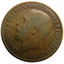 Load image into Gallery viewer, 1918-KN King George V One Penny Coin - Great Britain
