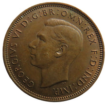 Load image into Gallery viewer, 1944 King George VI Halfpenny Coin In High Grade - Great Britain
