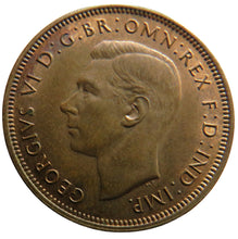 Load image into Gallery viewer, 1946 King George VI Halfpenny Coin In High Grade - Great Britain
