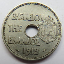 Load image into Gallery viewer, 1912 Greece 20 Lepta Coin
