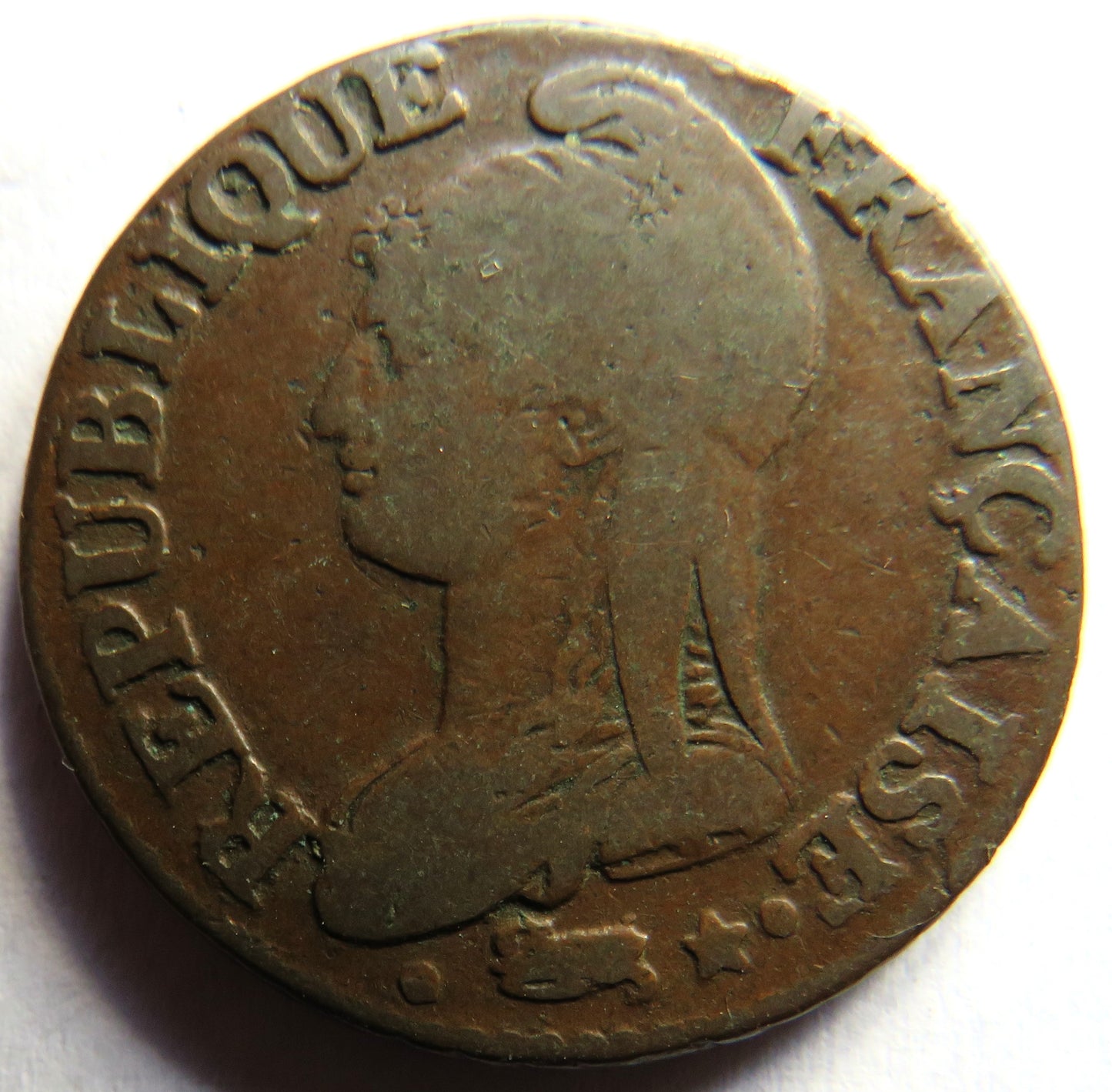 1798-1799 Lan 7 France 5 Centimes Coin