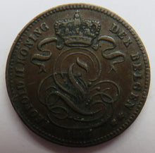 Load image into Gallery viewer, 1887 Belgium One Centime Coin
