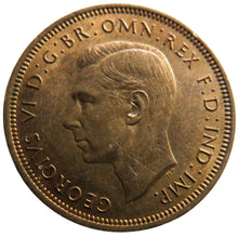 Load image into Gallery viewer, 1946 King George VI Halfpenny Coin In High Grade - Great Britain
