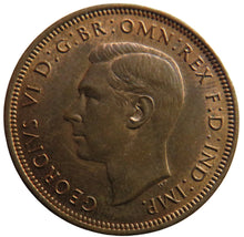 Load image into Gallery viewer, 1946 King George VI Halfpenny Coin In High Grade - Great Britain
