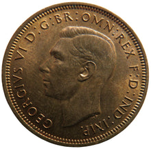 Load image into Gallery viewer, 1946 King George VI Halfpenny Coin In High Grade - Great Britain
