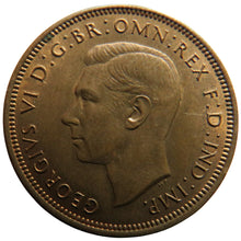 Load image into Gallery viewer, 1946 King George VI Halfpenny Coin In High Grade - Great Britain
