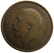 Load image into Gallery viewer, 1914 King George V Halfpenny Coin - Great Britain
