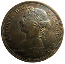 Load image into Gallery viewer, 1894 Queen Victoria Bun Head Halfpenny Coin Better Grade - Great Britain
