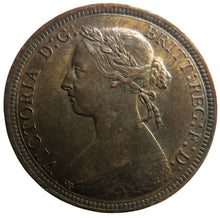 Load image into Gallery viewer, 1894 Queen Victoria Bun Head Halfpenny Coin Better Grade - Great Britain
