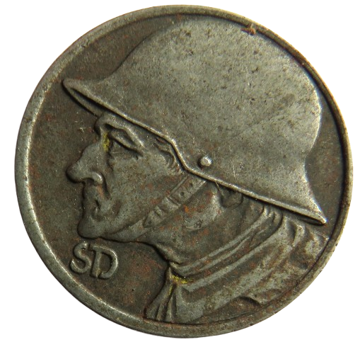 1918 Germany Stadt Duren 10 Pfennig Coin