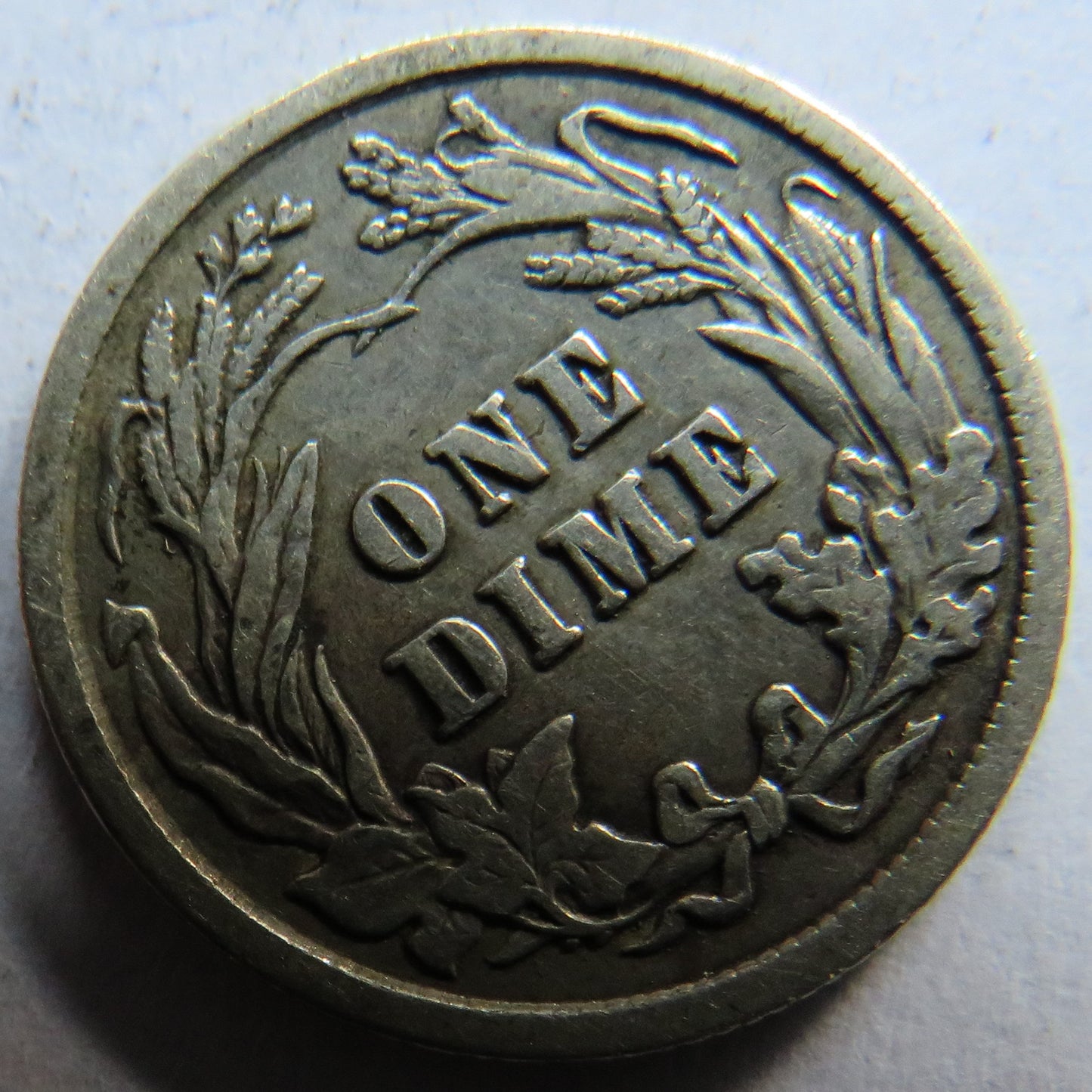 1910 USA Barber Silver Dime Coin