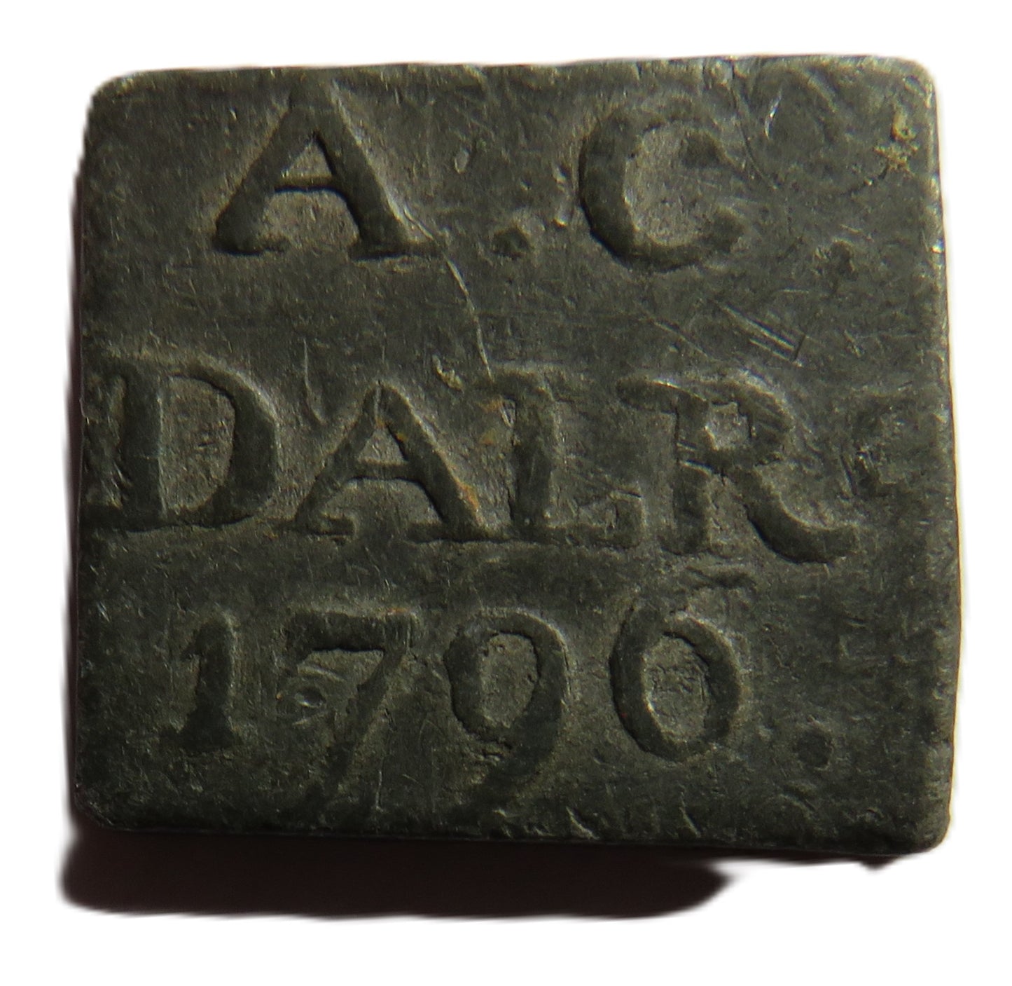 1796 Dalry / Dalrymple? Scottish Scottish Church Communion Token