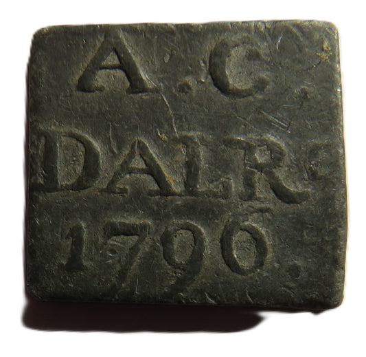 1796 Dalry / Dalrymple? Scottish Scottish Church Communion Token