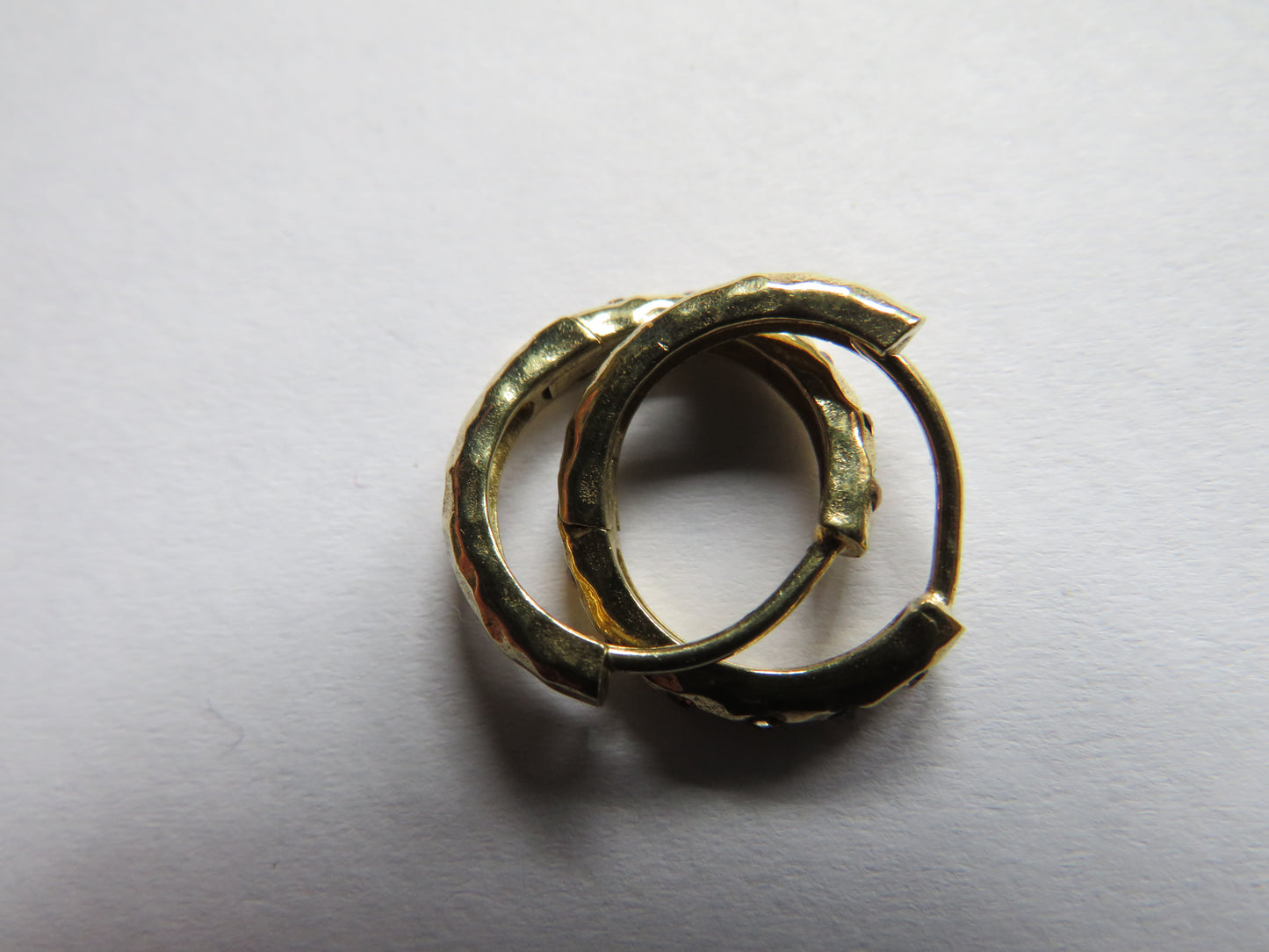 Pair of Ladies Gold Plated Sterling Silver Earrings