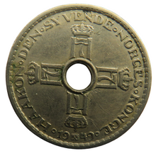 Load image into Gallery viewer, 1949 Norway One Krone Coin
