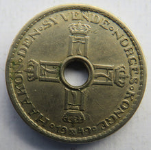 Load image into Gallery viewer, 1949 Norway One Krone Coin
