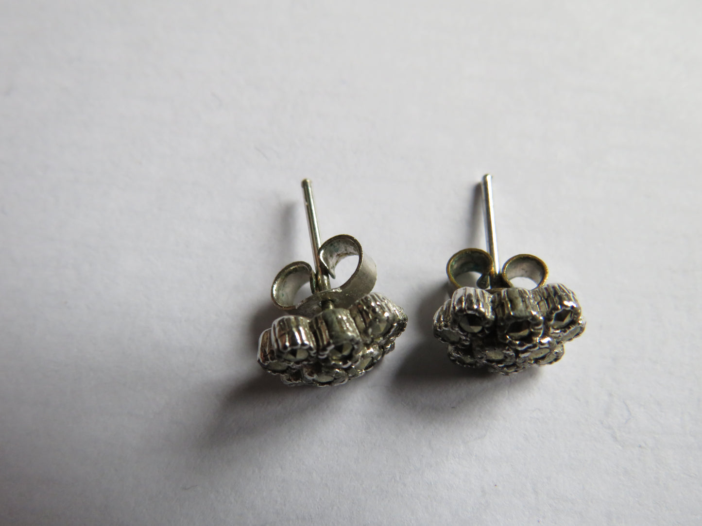 Vintage Pair of Ladies Marcasite Earrings